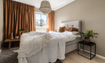 ÄNGELHOLM Deluxe 120 Sängpaket Fast Beige