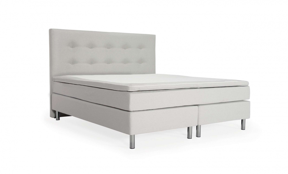 NGELHOLM Deluxe 160 Sngpaket Fast/Fast Beige i gruppen Sovrum / Sngar / Sngar 160 hos SoffaDirekt.se (AN160SGFF102)