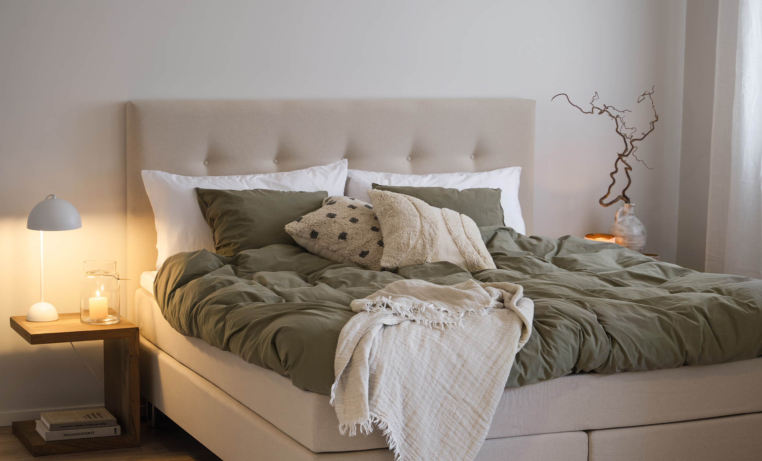 NGELHOLM Deluxe 160 Sngpaket Medium/Fast Beige