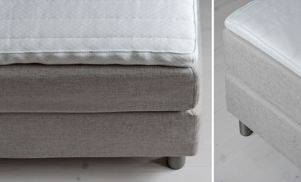NGSVIK 180 Sngpaket Deluxe Rosa i gruppen Sovrum / Sngar / Sngar 180 hos SoffaDirekt.se (ANG-DEL180LPPKT)