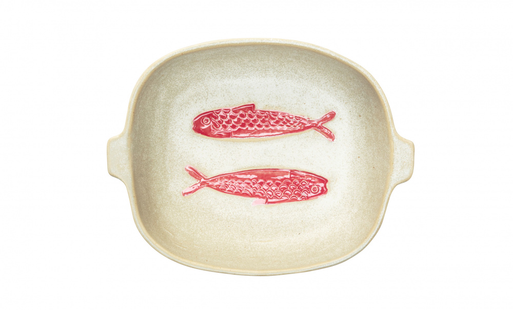 Bild nr 2 (UGNSFORM Offwhite/R�d)