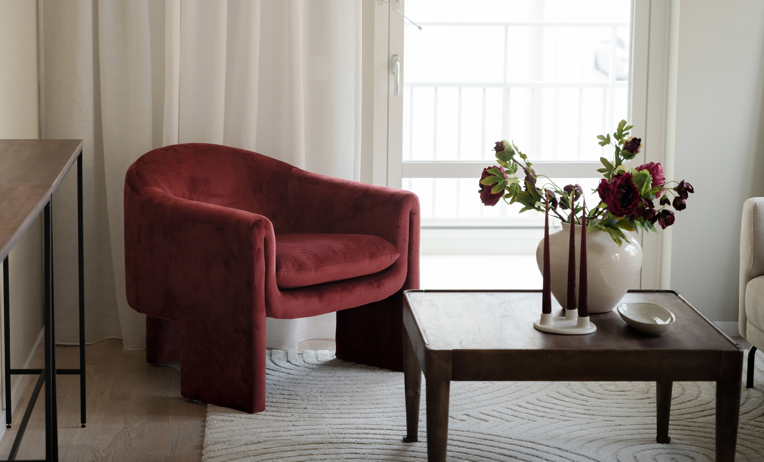 BOOGI Loungeftlj Velvet Plum