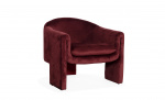 BOOGI Loungefåtölj Velvet Plum Byt till bild nr 4 (BOOGI Loungefåtölj Velvet Plum)