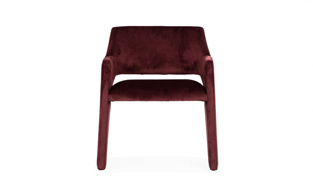 HAILY Stol Velvet Plum i gruppen Vardagsrum / Fåtöljer / Sammetsfåtöljer hos SoffaDirekt.se (BH-A464-ZF-11)