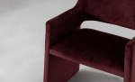 HAILY Stol Velvet Plum
