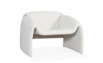 BOOGI Loungestol Bouclé Offwhite 