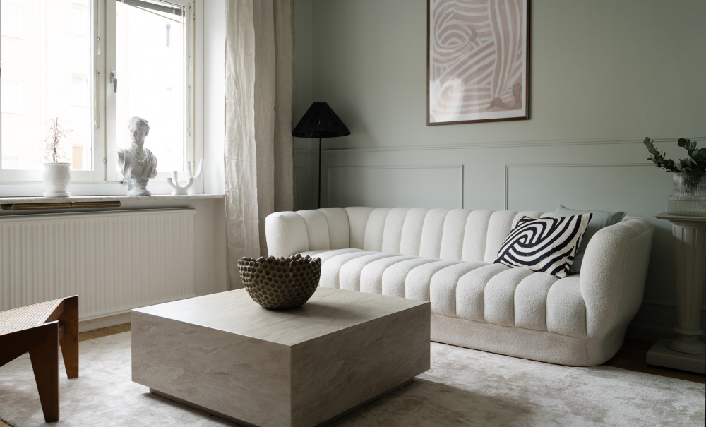 LE-BON 3-sits Teddy Offwhite i gruppen Vardagsrum / Soffor / 3-sits soffor hos SoffaDirekt.se (BH-S163-XZT368-1)