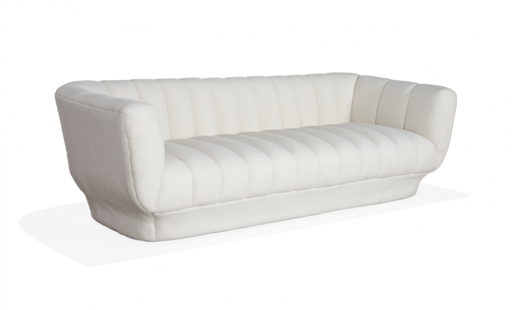 LE-BON 3-sits Teddy Offwhite i gruppen Vardagsrum / Soffor / 3-sits soffor hos SoffaDirekt.se (BH-S163-XZT368-1)