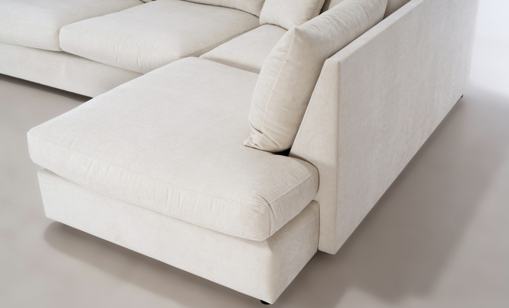 BOLNUEVO L-Soffa Hger Beige i gruppen Vardagsrum / Soffor / Hrnsoffor hos SoffaDirekt.se (BOL-3A-CON2)