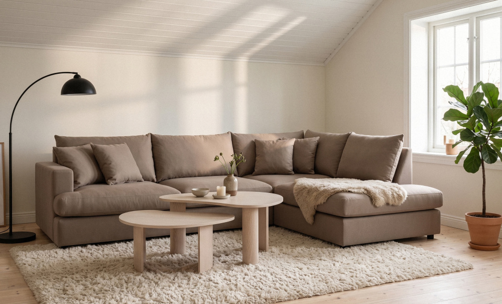 Bild nr 2 (BOLNUEVO L-Soffa Höger Mullvad)