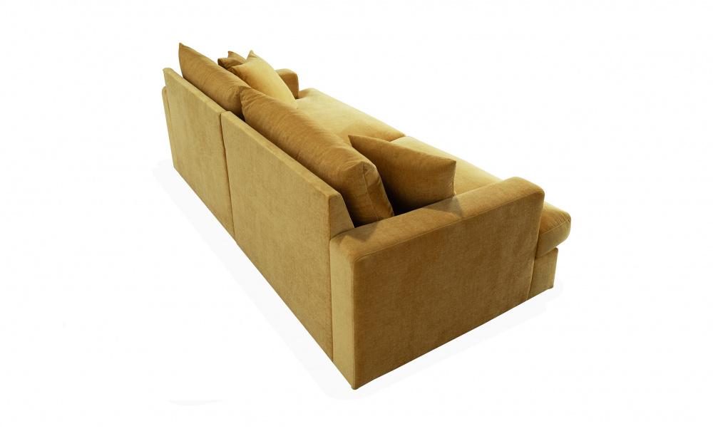 BOLNUEVO 3-sitssoffa Senapsgul i gruppen Vardagsrum / Soffor / 3-sits soffor hos SoffaDirekt.se (BOL-3S-CON16)