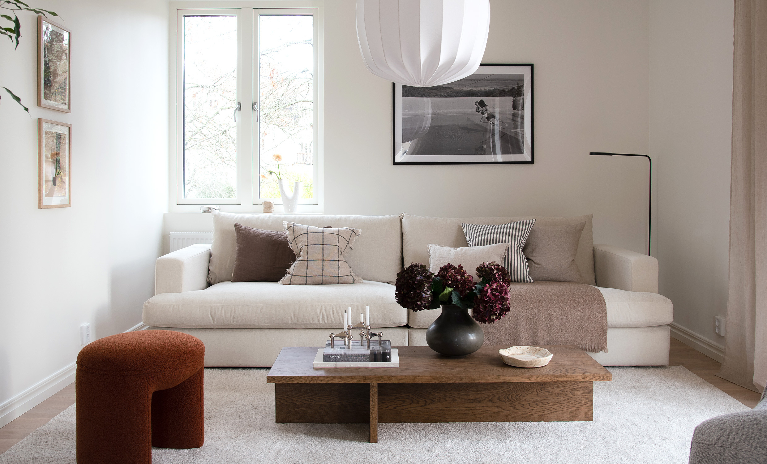 BOLNUEVO 4-sitssoffa Hel Dyna Beige