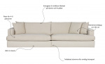 BOLNUEVO 4-sitssoffa Beige Byt till bild nr 6 (BOLNUEVO 4-sitssoffa Beige)
