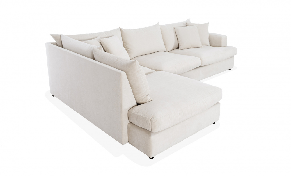 BOLNUEVO L-Soffa Vnster Grn i gruppen Vardagsrum / Soffor / Hrnsoffor hos SoffaDirekt.se (BOL-A3-CON10)