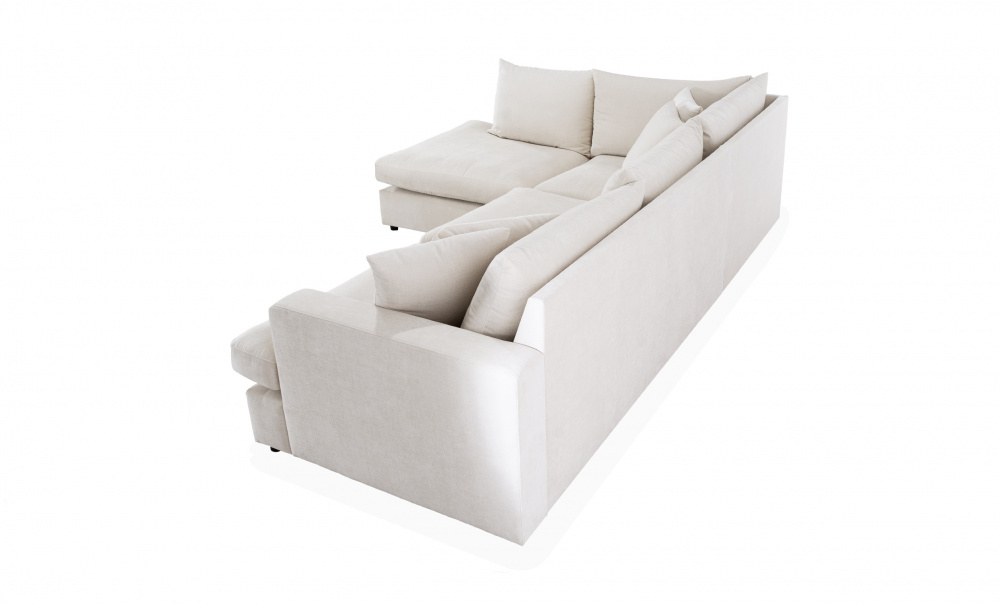 BOLNUEVO L-Soffa Vnster Offwhite i gruppen Vardagsrum / Soffor / Hrnsoffor hos SoffaDirekt.se (BOL-A3-CON1)