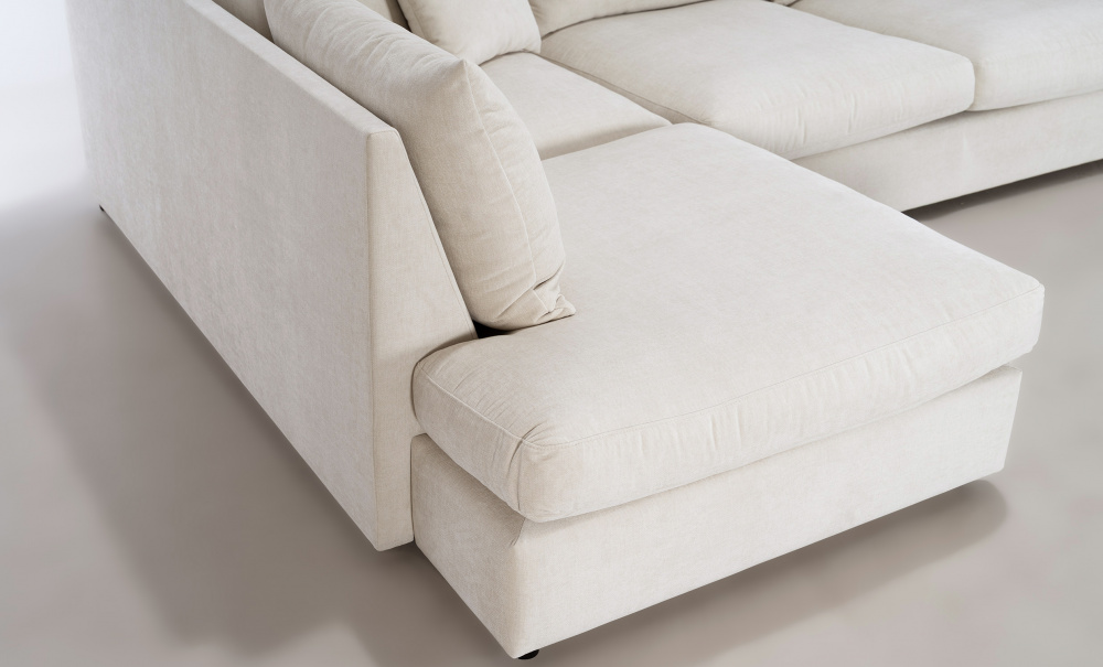 BOLNUEVO L-Soffa Vnster Offwhite i gruppen Vardagsrum / Soffor / Hrnsoffor hos SoffaDirekt.se (BOL-A3-CON1)