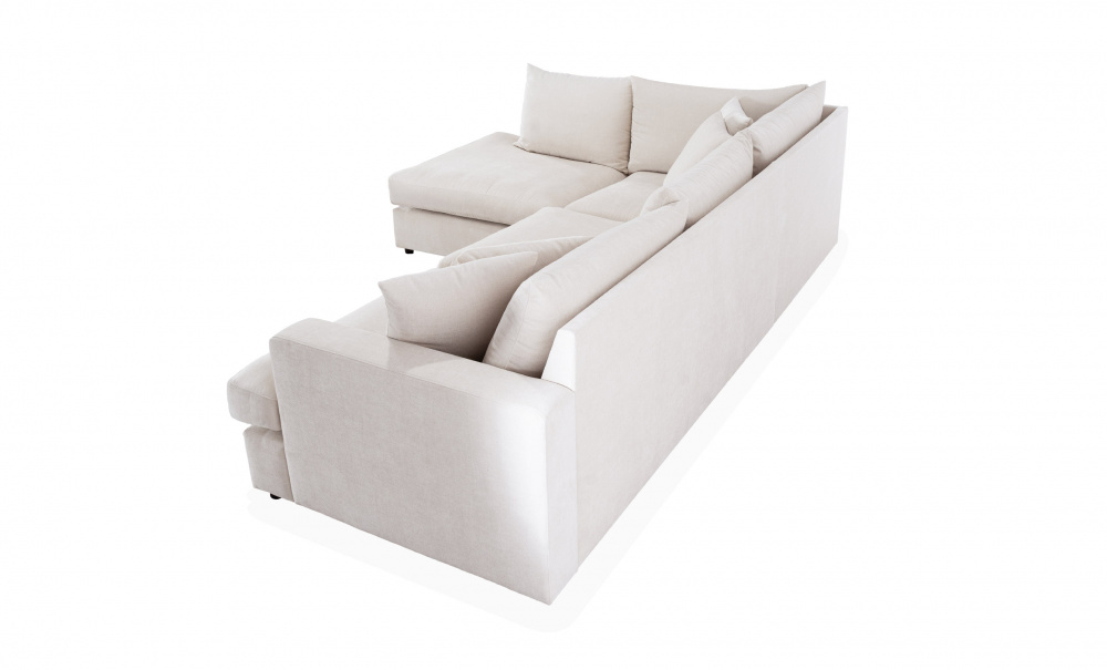 BOLNUEVO L-Soffa Vnster Beige i gruppen Vardagsrum / Soffor / Hrnsoffor hos SoffaDirekt.se (BOL-A3-CON2)