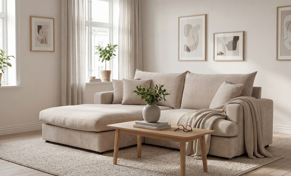 Bild nr 4 (BOLNUEVO Divansoffa V�nster Beige)