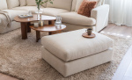 BOLNUEVO Fotpall Offwhite  Byt till bild nr 2 (BOLNUEVO Fotpall Offwhite )