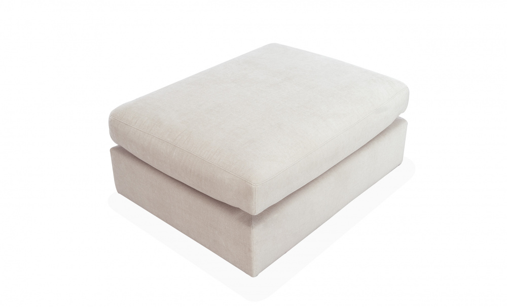 BOLNUEVO Fotpall Offwhite i gruppen Vardagsrum / Soffor / Fotpallar hos SoffaDirekt.se (BOL-FS-CON1)