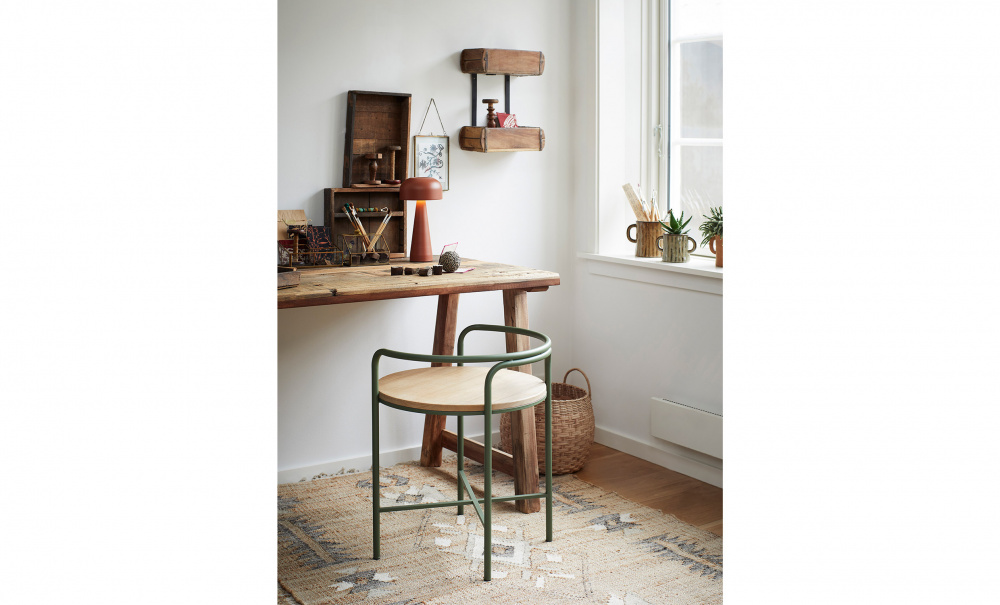 Uppladdningsbar Bordslampa Rost i gruppen Belysning / Lampor / Bordslampor hos SoffaDirekt.se (BS604-6056-1B)