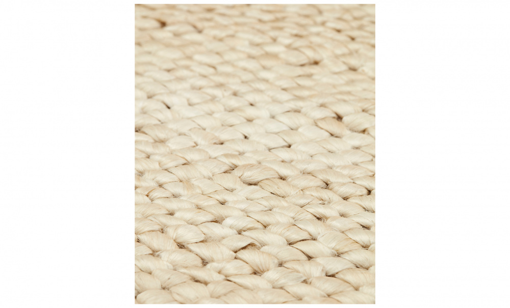 SIGRID Matta 180x60 Snow i gruppen Mattor & Textil / Mattor / Jutemattor hos SoffaDirekt.se (Bnjr0021)