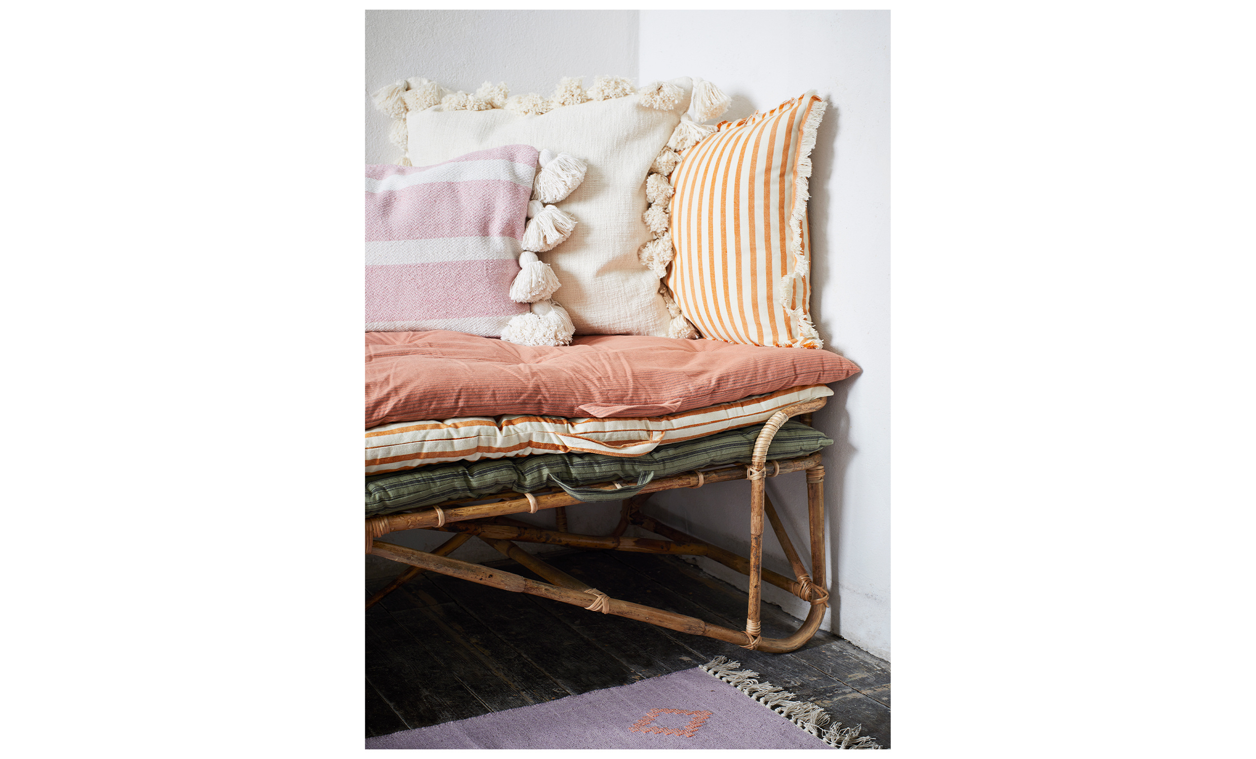 BOHOO Kuddfodral Offwhite/Honung