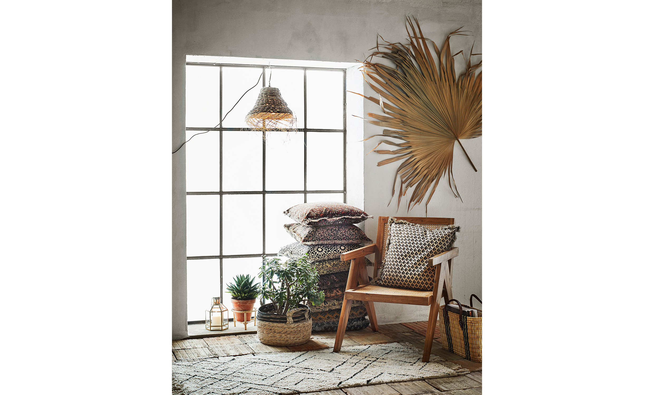 BOHOO Kuddfodral 50x50 Mossa