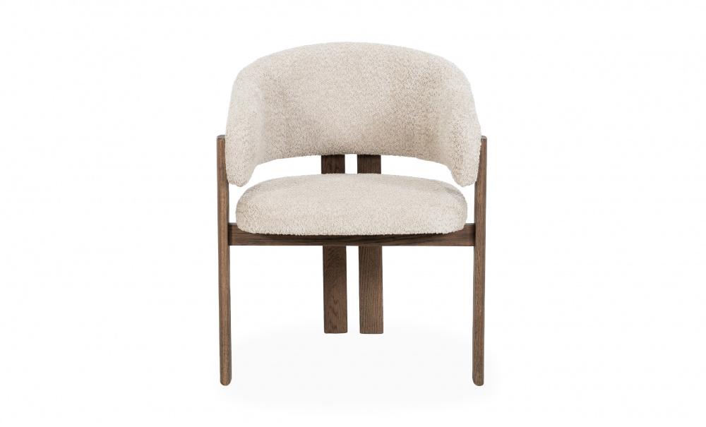 NODA Stol Offwhite/Brun i gruppen Matplats / Sittmbler / Stolar hos SoffaDirekt.se (CFH780F-ZS00281-0284)