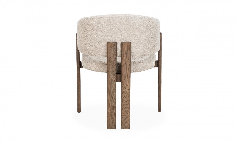 NODA Stol Offwhite/Brun i gruppen Matplats / Sittmbler / Stolar hos SoffaDirekt.se (CFH780F-ZS00281-0284)