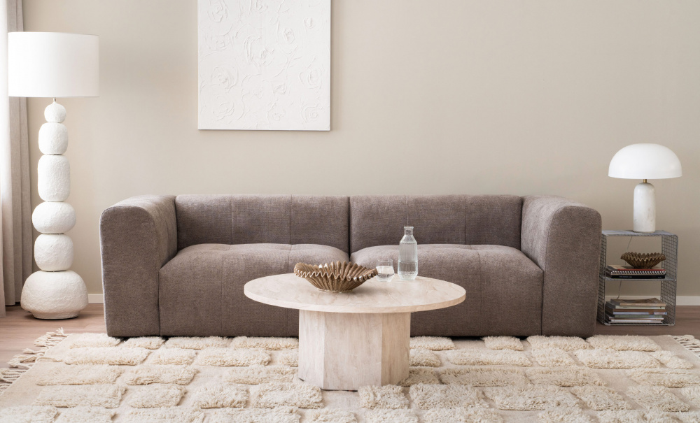 CLOUD 3-sitssoffa Mullvad i gruppen Vardagsrum / Soffor / 3-sits soffor hos SoffaDirekt.se (CL-3S-MU)