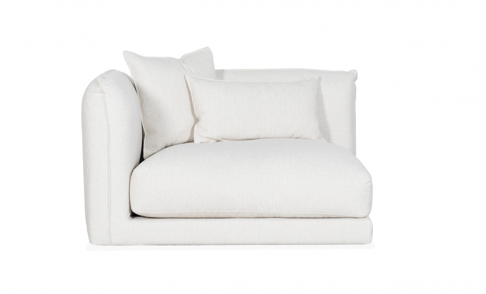 BROKLYN Modulsoffa Divan Vnster Offwhite i gruppen Vardagsrum / Soffor / Divansoffor hos SoffaDirekt.se (COR-L-1-MITT-2-WH)