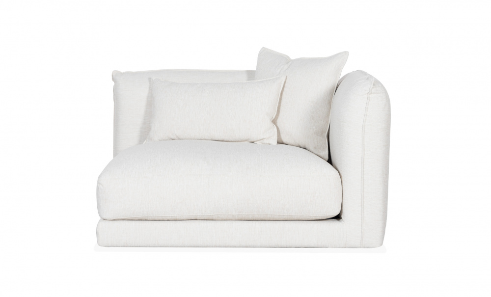 BROKLYN Modulsoffa Divan Hger Offwhite i gruppen Vardagsrum / Soffor / Divansoffor hos SoffaDirekt.se (COR-R-1-MITT-2-WH)