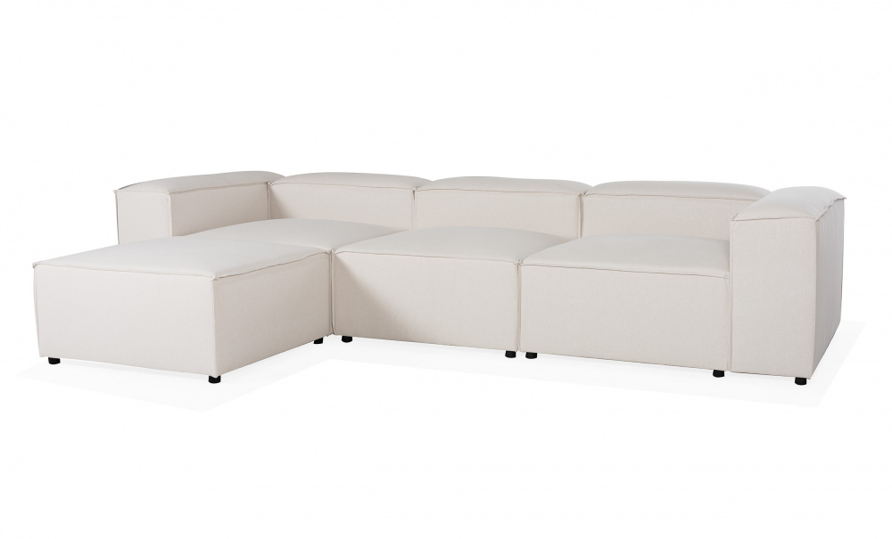 CUBIT PREMIUM Divansoffa Large Sandbeige i gruppen Vardagsrum / Soffor / Modulsoffor hos SoffaDirekt.se (CUPR-4D-D4-BR001)