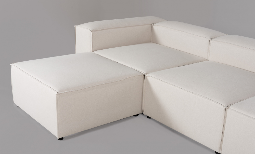 CUBIT PREMIUM Divansoffa Large Sandbeige i gruppen Vardagsrum / Soffor / Modulsoffor hos SoffaDirekt.se (CUPR-4D-D4-BR001)