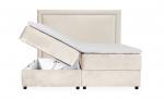 Byt till bild nr 1 (DANVIK/PERLA S�ngpaket 160 Sammet Beige)