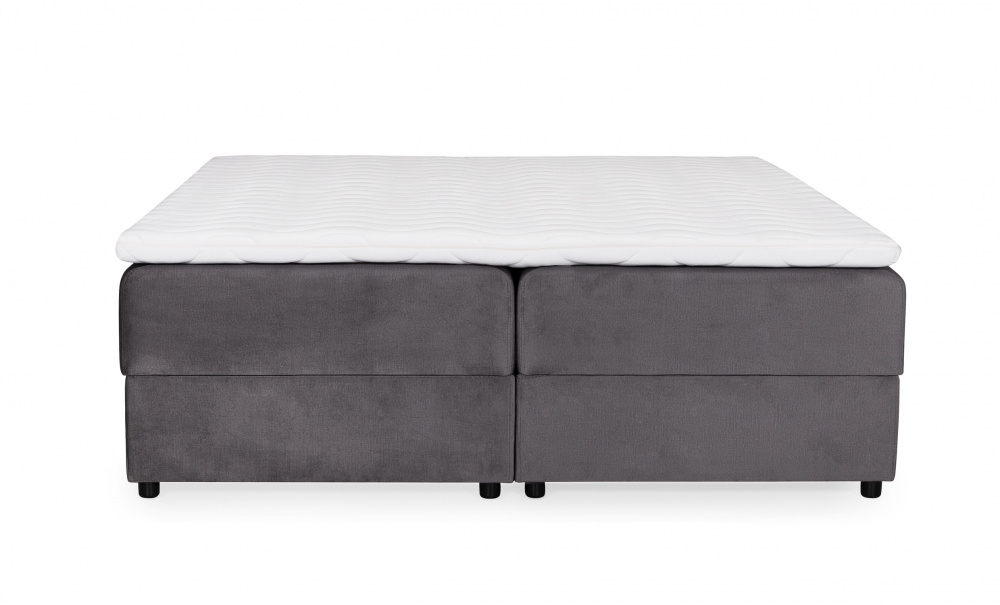 DANVIK/PRIMO 180 Sngpaket Sammet Beige i gruppen Sovrum / Sngar / Sngar 180 hos SoffaDirekt.se (DAN-PRISG180-MO02)