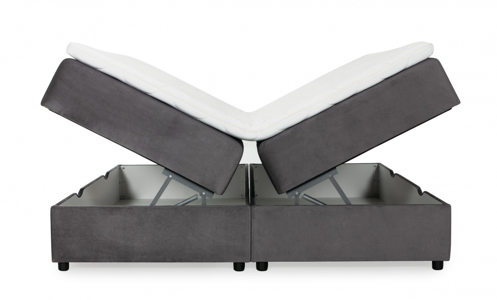 DANVIK 160 Boxsng Sammet Beige i gruppen Sovrum / Sngar / Sngar 160 hos SoffaDirekt.se (DAN160MON02)