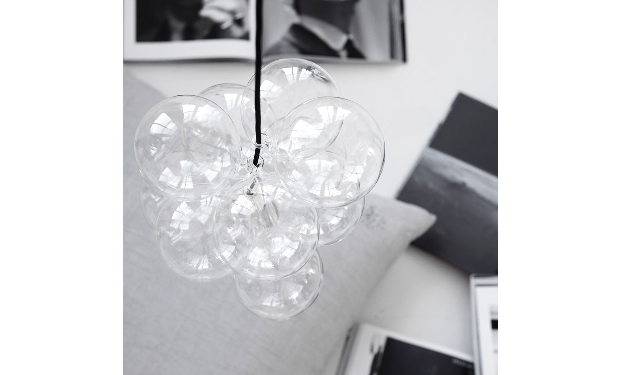 DIY Taklampa Glas