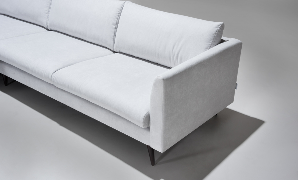 DJURSHOLM Divansoffa Vänster Beige i gruppen Vardagsrum / Soffor / Divansoffor hos SoffaDirekt.se (DJD3SO21)