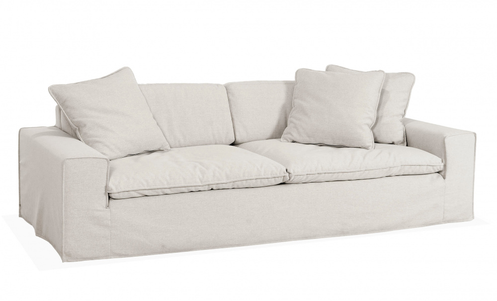 DOVER Grand Deluxe 4-sitssoffa Greige i gruppen Vardagsrum / Soffor / 4-sits soffor hos SoffaDirekt.se (DO4SNAGR)