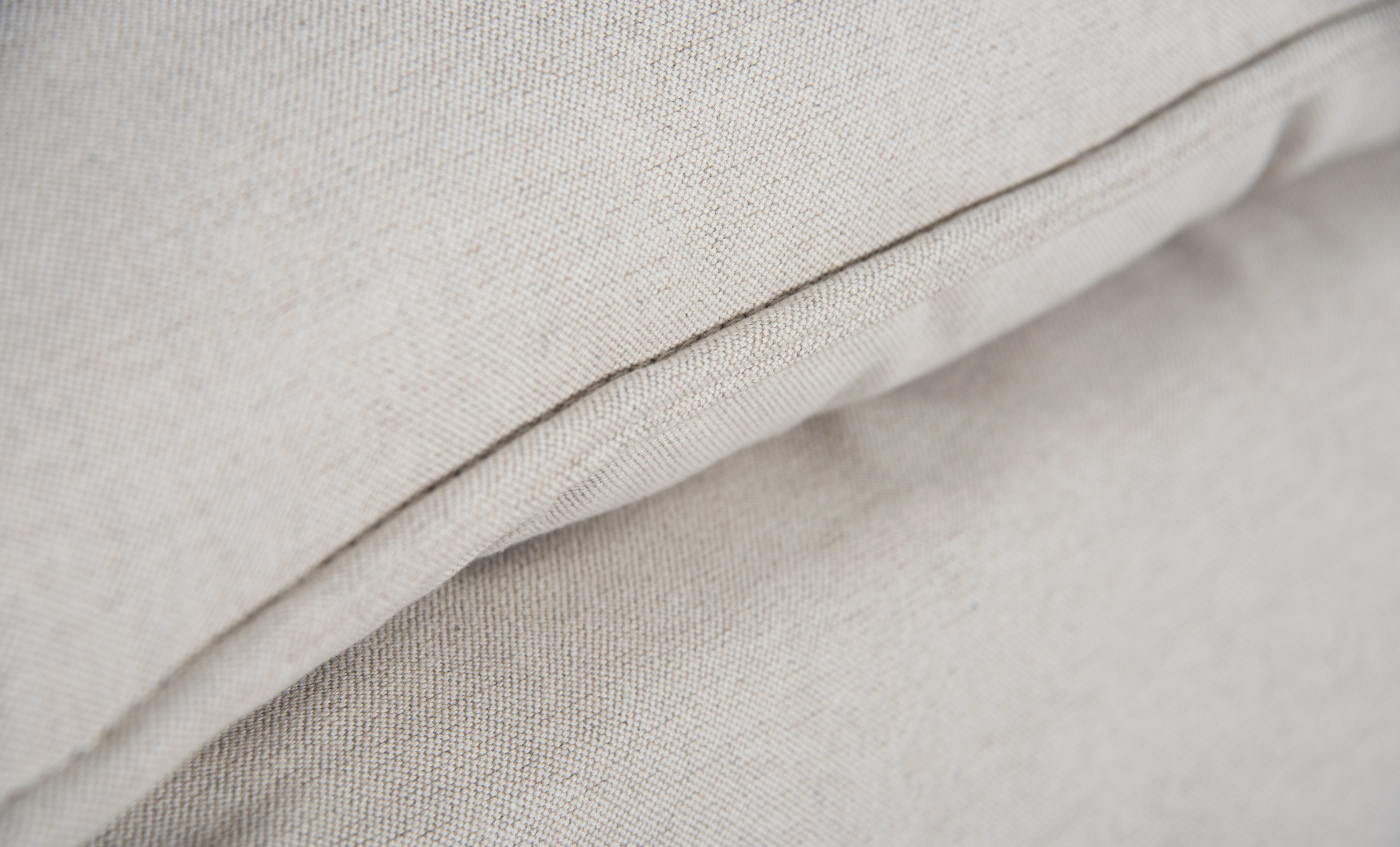 KLDSEL Dover Grand Deluxe Fotpall Linnebeige