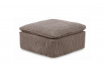 Byt till bild nr 1 (DOVER Grand Deluxe Fotpall Manchester Mullvad)