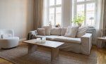 Byt till bild nr 3 (DOVER Grand Deluxe 4-sitssoffa Linnebeige)