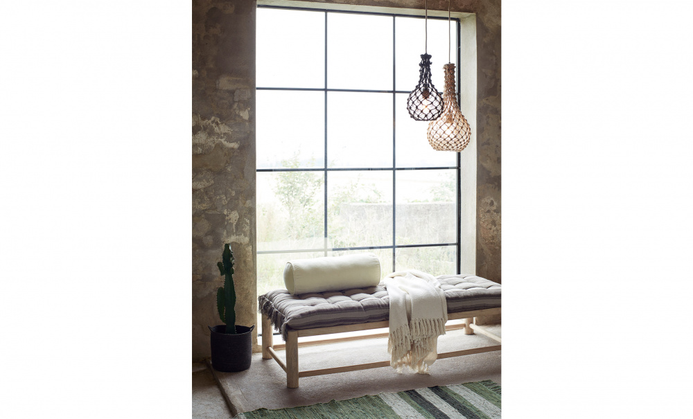 DYNA 60x140 Randig Khaki i gruppen Mattor & Textil / Dynor hos SoffaDirekt.se (FM-0010-24E)