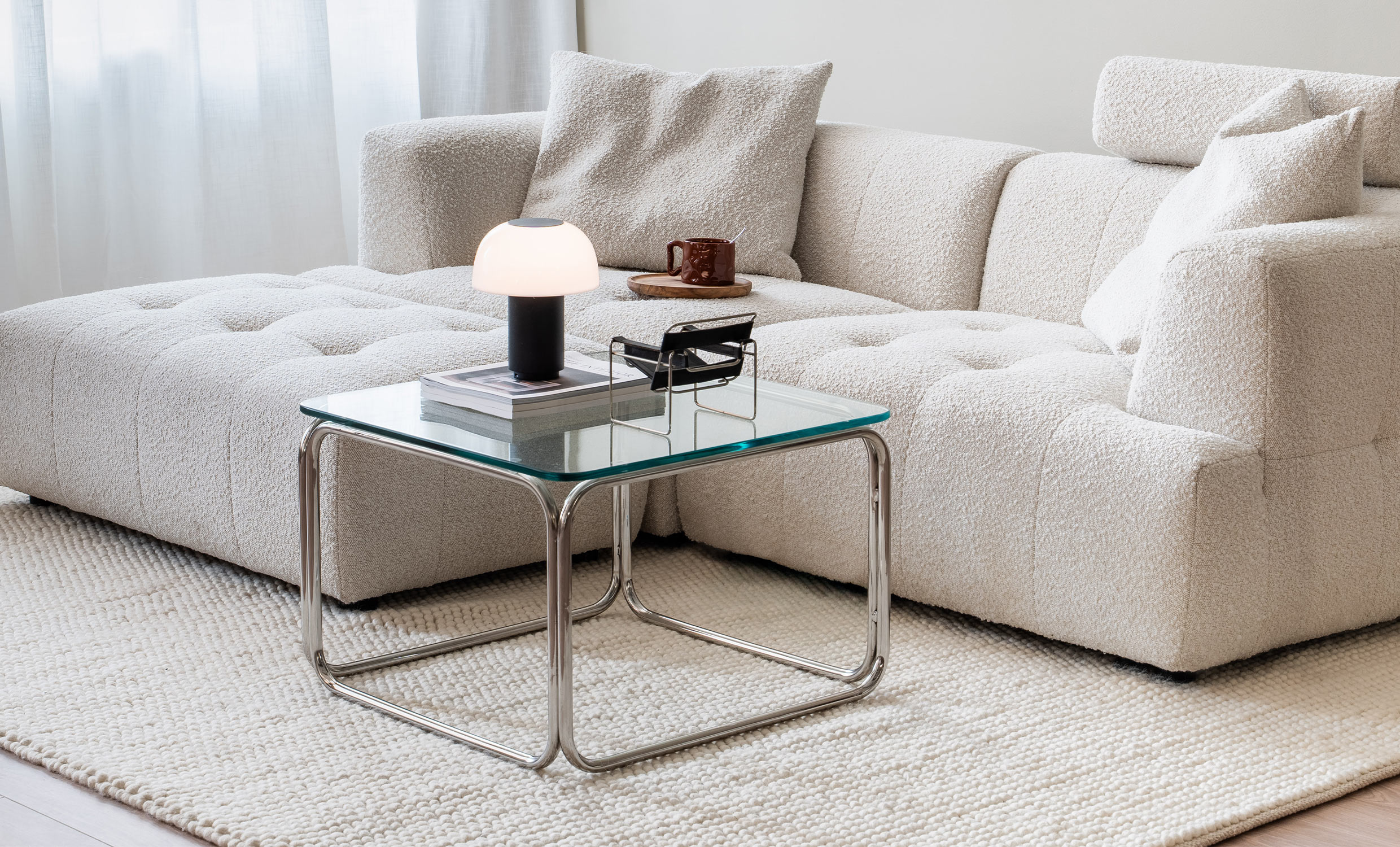 GENESIS Soffbord 60 Glas