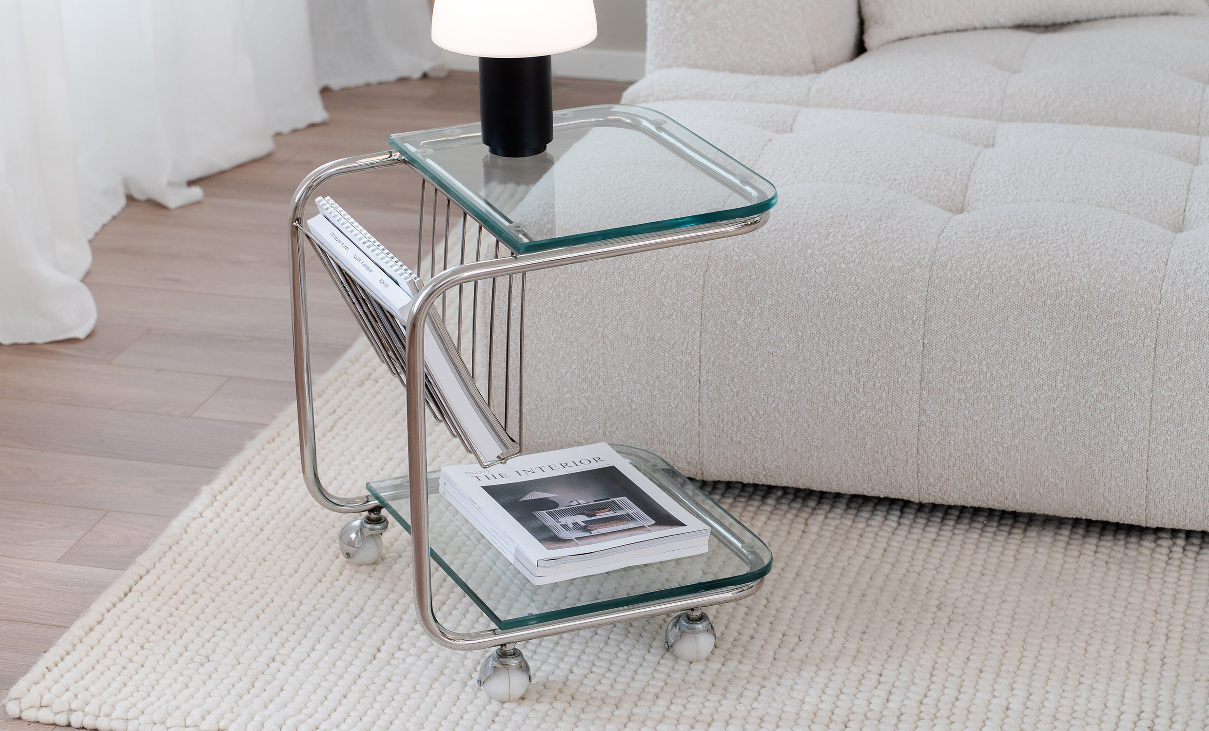 GENESIS Rullbord Glas