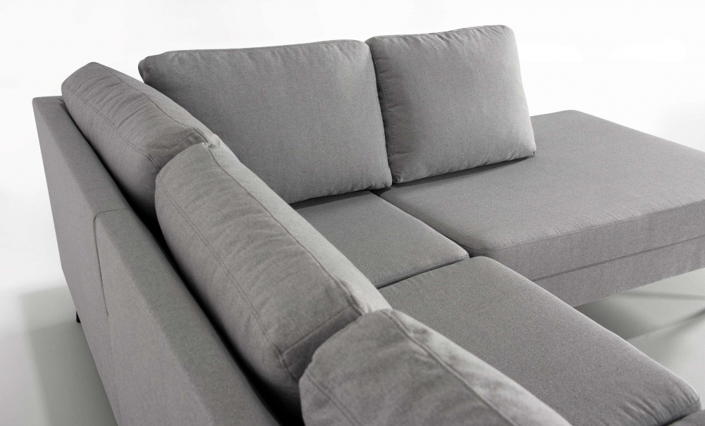 GOTLAND L-soffa Hger Mrkgr i gruppen Vardagsrum / Soffor / Hrnsoffor hos SoffaDirekt.se (GO3ASA13)