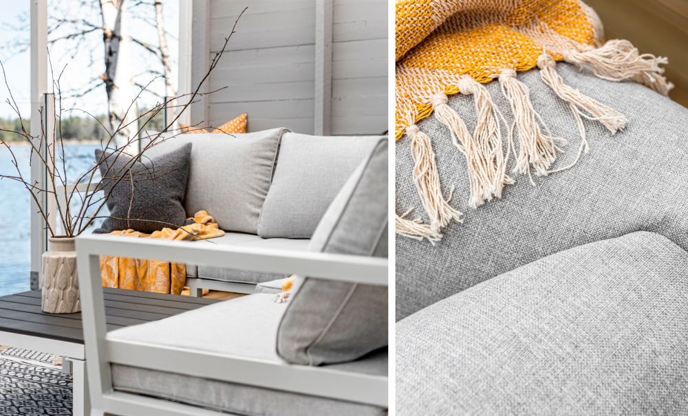 Bild nr 3 (GRINDA Loungesoffa + Pall)