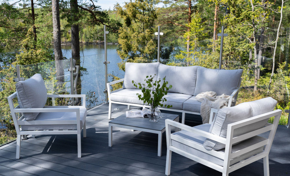 GRINDA Loungebord Lg i gruppen Utembler / Sittmbler / Loungembler hos SoffaDirekt.se (GRICTL-ALU-PW002)
